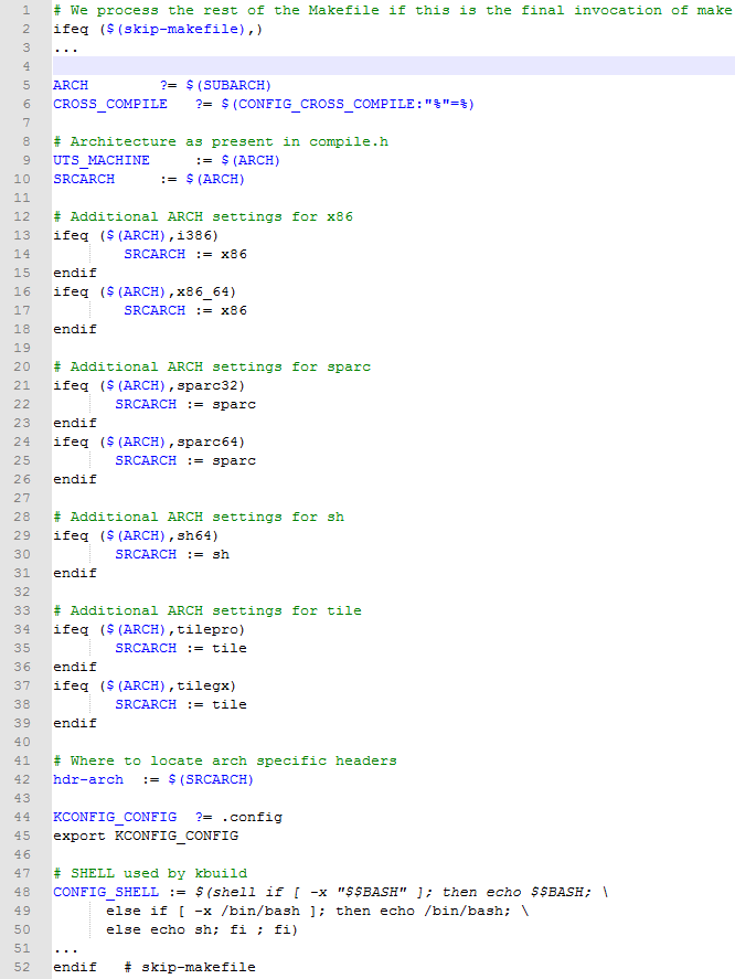 Linux Kernel Makefile简析 之 make zImage_Kernel_08