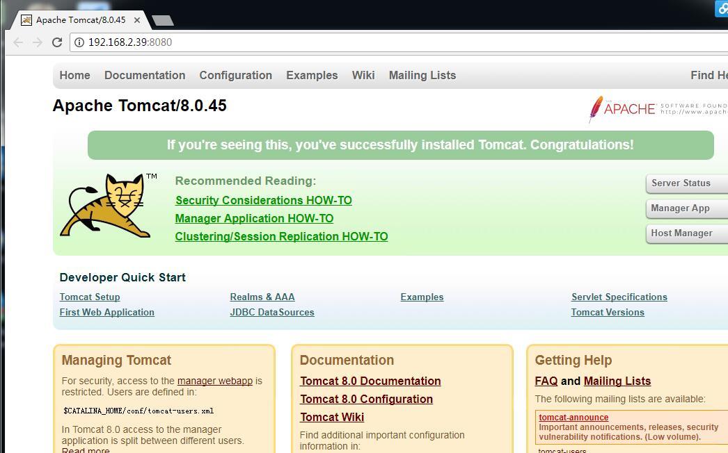 Linux下安装tomcat_linux Tomcat