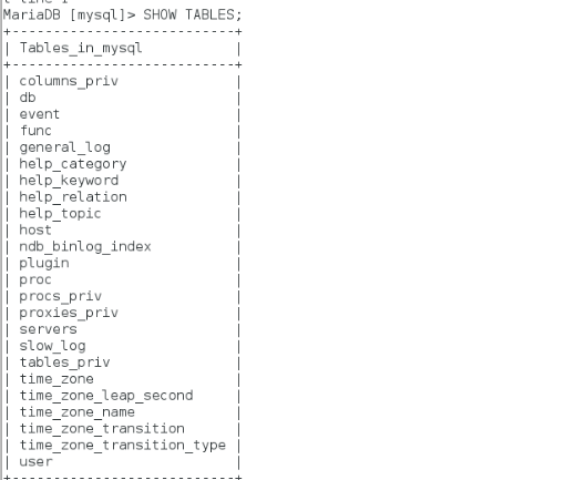 Linux的数据库mariadb_数据库_10