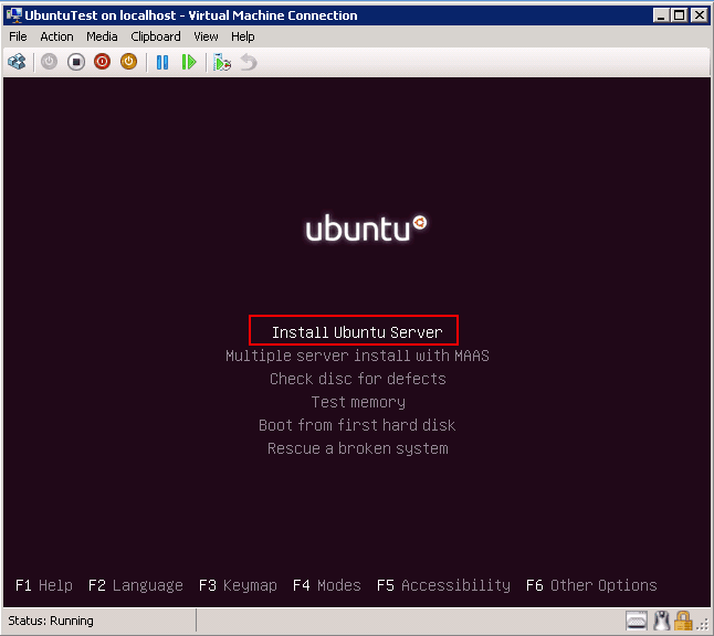 Server 2008 R2 Hyper-V安装Ubuntu(linux)_Ubuntu_10