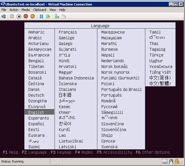 Server 2008 R2 Hyper-V安装Ubuntu(linux)_Ubuntu_09