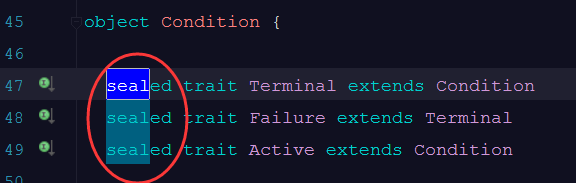 每天学一点Scala之sealed_scala_04