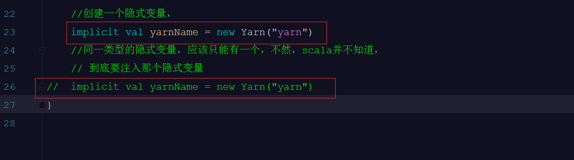 每天学一点Scala之implict  隐式参数_scala_02