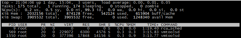 进程和作业管理_Linux