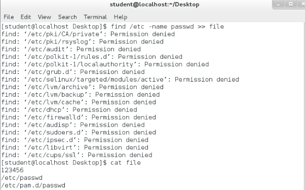 Linux管理输入输出及vim命令详解_输出_19