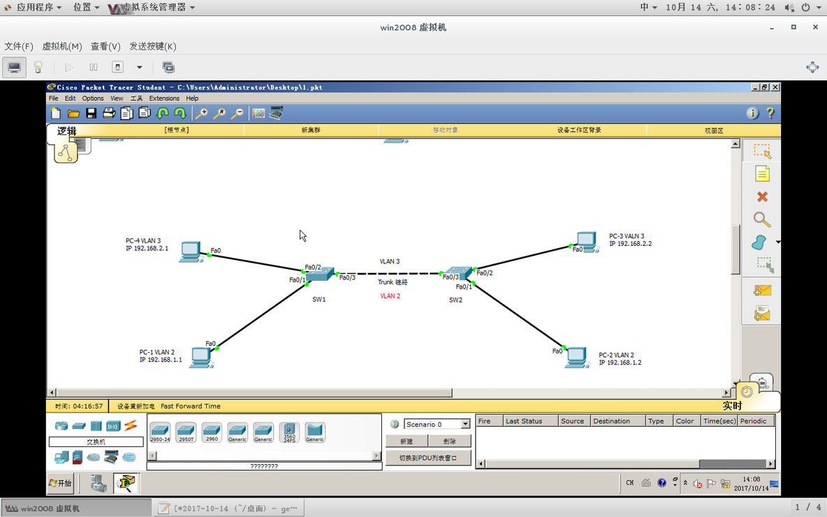 trunk vlan 加路由_TRUNK